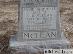 Annie Arbuckle Mclean