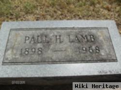 Paul H. Lamb