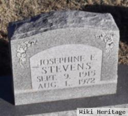 Josephine E Stevens