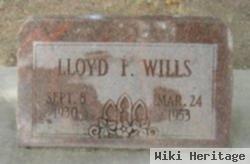 Lloyd F Wills