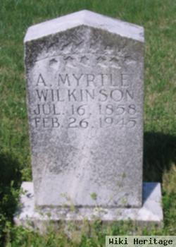 Annie Myrtle Hite Wilkinson