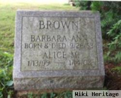 Barbara Ann Brown