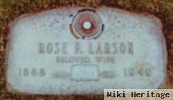 Rose P Larson