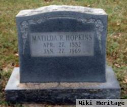 Matilda R. Hopkins