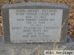 Mary Elizabeth Freeman