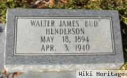 Walter James "bud" Henderson