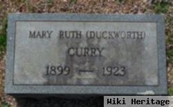 Mary Ruth Duckworth Curry