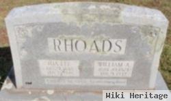 William A Rhoads