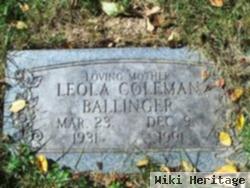 Leola Coleman Ballinger