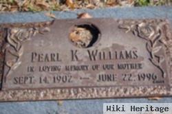 Pearl K Williams