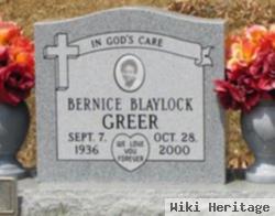 Bernice Blaylock Greer