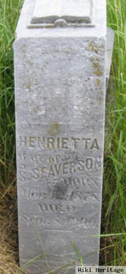 Henrietta Seaverson