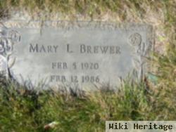 Mary L Brewer