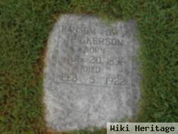 Ransome Gwyn Hickerson