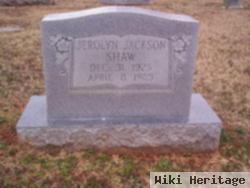 Mary Jerolyn Jackson Shaw