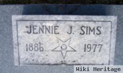 Jennie J Sims