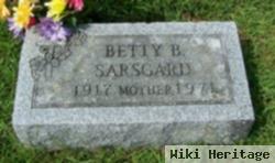 Betty B Sarsgard