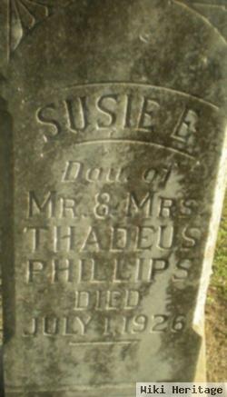 Susie E Phillips