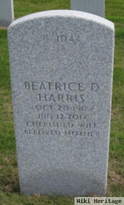 Beatrice D Harris