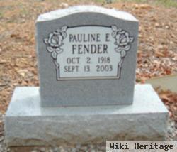 Pauline E. Ramsey Fender