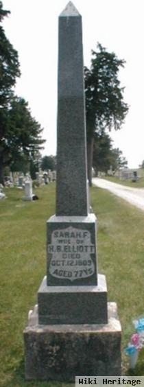 Sarah Frances Barker Elliott