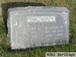 Mary Jane Hunt Truman