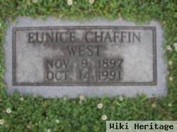 Eunice Chaffin West