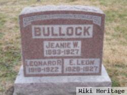 Jeanie W. Cringan Bullock