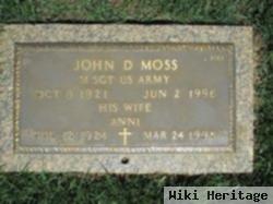 John D Moss