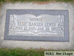 Elsie Hansen Lewis