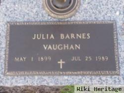 Julia Barnes Vaughn