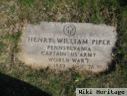 Cpt Henry William Piper