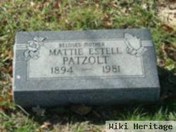 Mattie Estell Patzolt