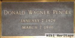 Donald Wagner Pender