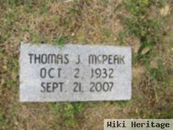 Thomas J. Mcpeak