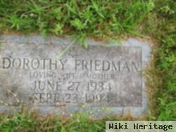 Dorothy Louise Robbins Friedman