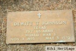 Dewitt T. Johnson