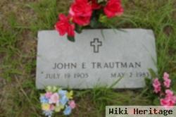 John E Trautman