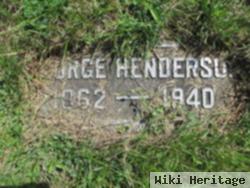 George H Henderson