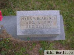 Myra V. Ashley Blakeney