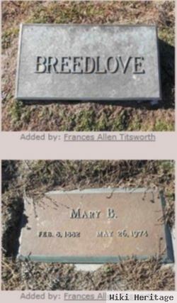 Mary Beatty Eiffert Breedlove