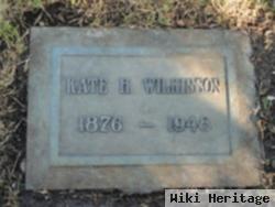 Kate H Wilkinson