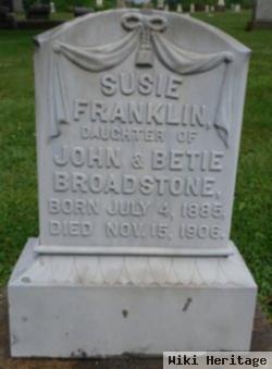 Susie Broadstone Franklin