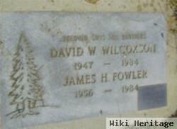 David W Wilcoxson Fowler