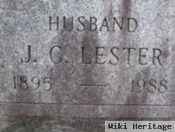 John Charles Lester "j C" Holler