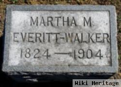 Martha M Everitt Walker