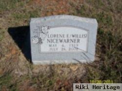 Lorene E Willis Nicewarner