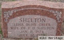 Lena Olive Greer Shelton