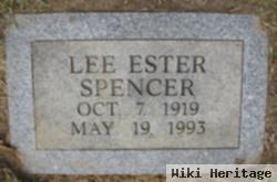 Lee Ester Spencer