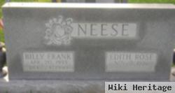 Billy Frank Neese